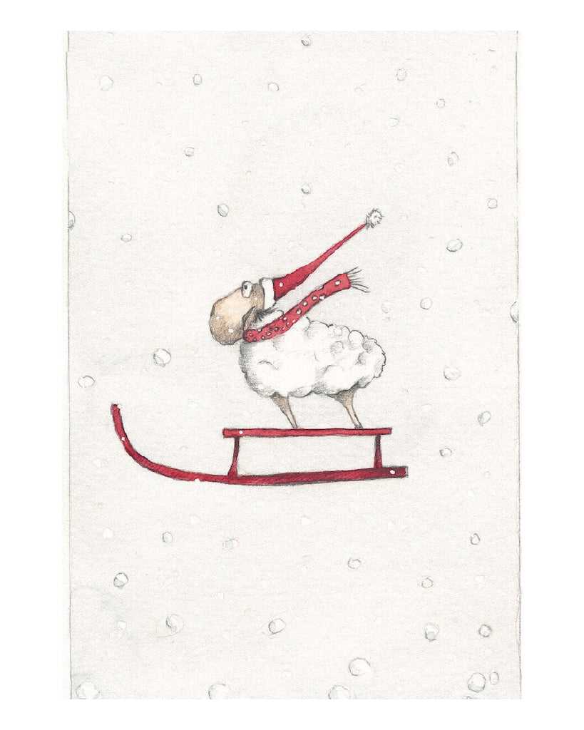 68 Natale sulla slitta