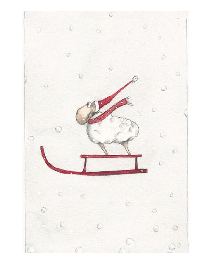 68 Natale sulla slitta