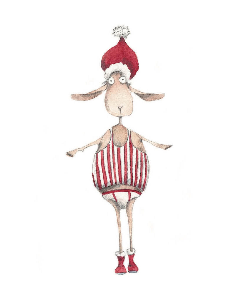 69 Natale in mutande e canotta